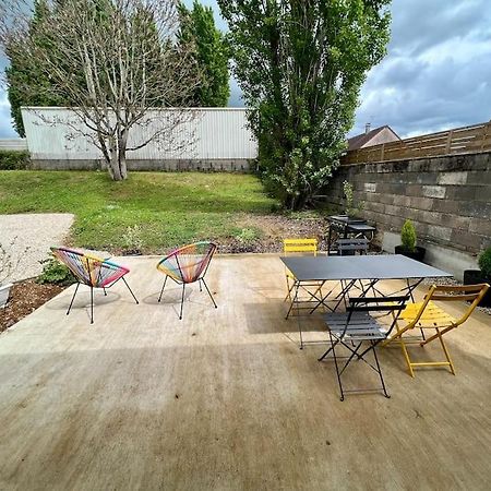 Logement De Plain-Pied Avec Jardin, Terrasse Gurgy Dış mekan fotoğraf